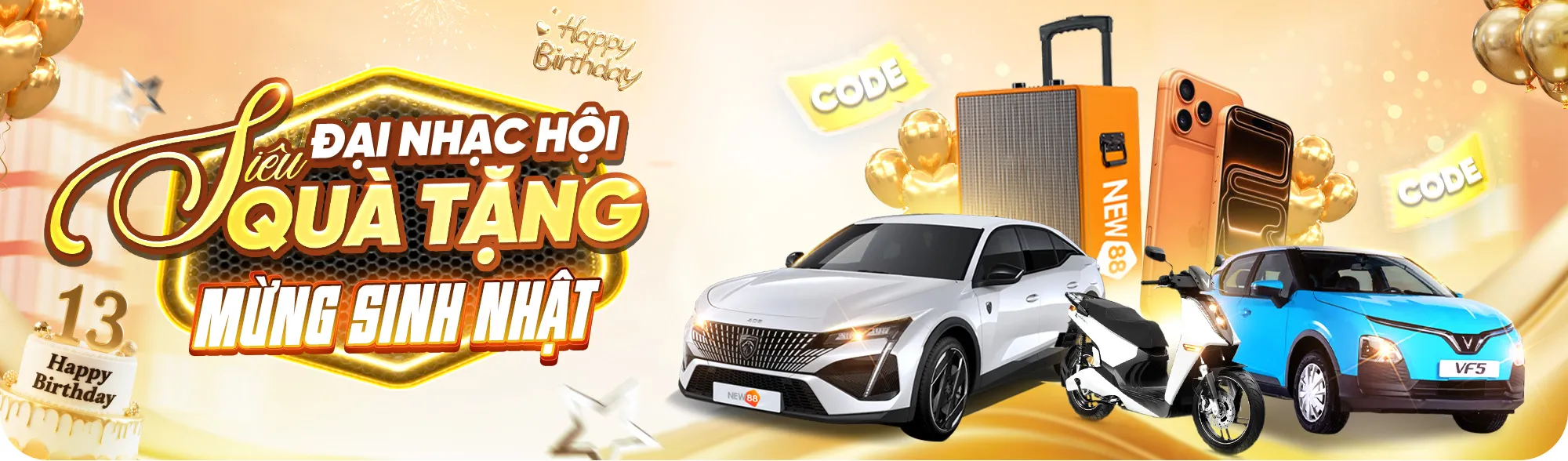 Cách tham gia khuyến mãi New88